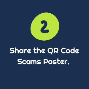 Share the QR code poster