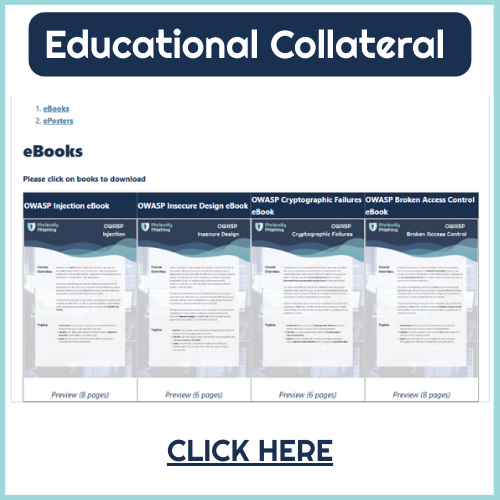 Educational Collateral 
